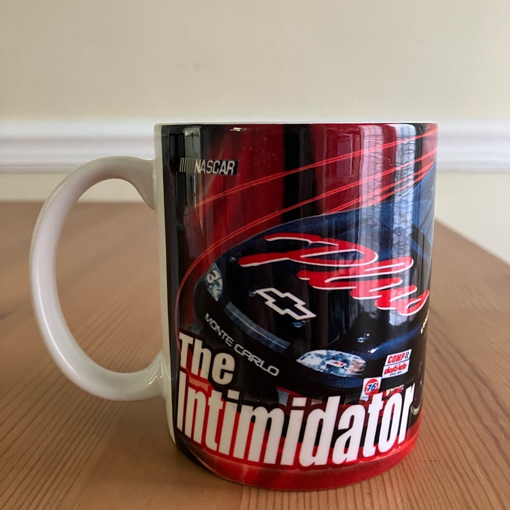 Vintage NASCAR Dale Earnhardt Sr. The Intimidator #3 Race Car Coffee Mug  Chevy